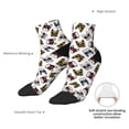thumbnail image 6 of Pofeuu Bulldog Sunglasses Face Print 30cm Socks, Adult Running Hiking Socks for Youth and Adult, 6 of 7