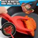 thumbnail image 3 of Espátula para bistec para huevos fritos, multifunción, 2 en 1, antiadherente, pinzas para hornear para utensilios de cocina, accesorios de cocina (rojo) 2 piezas, 3 of 4