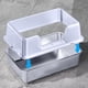 thumbnail image 3 of Caja De Para Gatos De Acero Inoxidable, Caja De Grande De Metal De 20 Litros Con Lados Altos Antisalpicaduras, Incluye Pala Para , Bandeja De Grande Para Gatos De Interior, 3 of 7