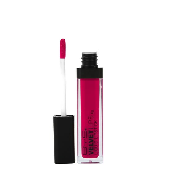 BYS Velvet Lips Liquid Lipstick Flamingo Flare Burgundy Red