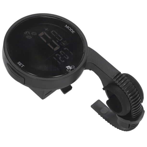 Velocímetro De Bicicleta, Computadora De Ciclismo Inalámbrico Pantalla Grande Sensor De Frecuencia De Paso De Velocidad Temperatura De Fácil Instalación Para Manillares