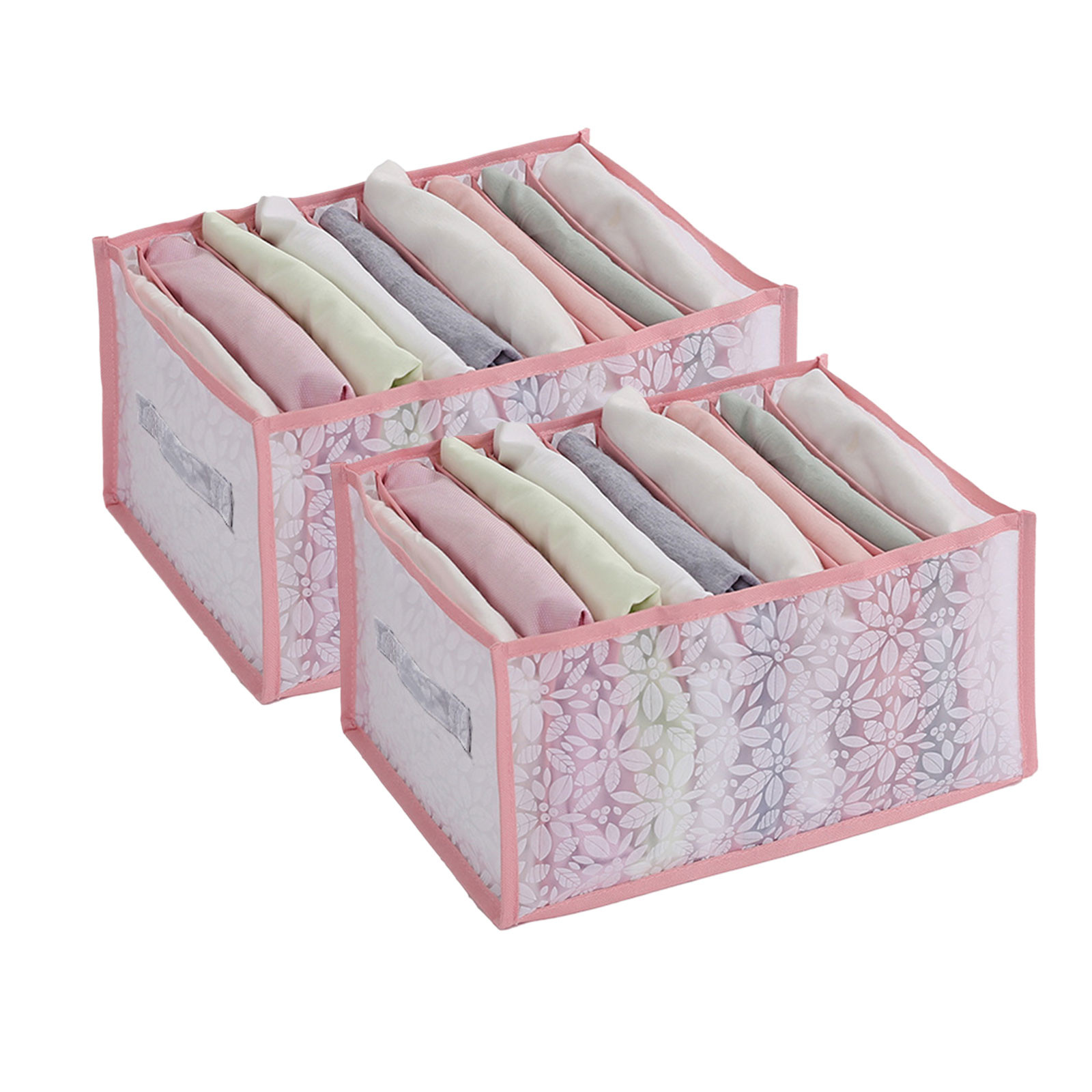 Dtydtpe Mesh Clothes Storage Box Trouser Compartment Storage Box Drawer Compartment Bag Storage