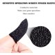 thumbnail image 3 of Juegos de fundas para dedos de controlador de juego móvil [paquete de 6], antisudor, juego de dedos de palancas de mando de tiro sensible para cuchillos fuera/reglas de supervivencia-negro brillar Juguete, 3 of 4