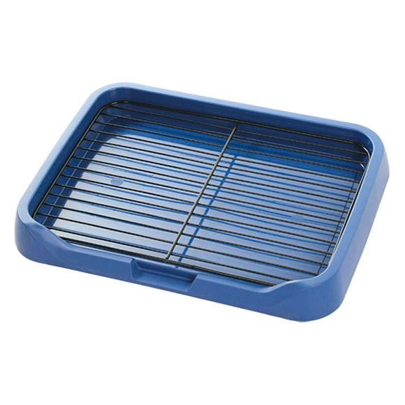 Hearth & Gear Plateau de Propreté pour Chien Intérieur en Maille Litière pour Chien Bac de Toilette Support de Tapis Pipi Plateau d'Entraînement pour Chiot Structure Amovible Stable Tapis d'Entraînement pour Animaux Accessoires pour Chien pour Accessoires de Voiture Accessoires pour Chien Carlin