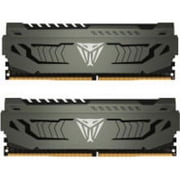 Patriot Viper Steel DDR4 RAM 64GB (2X32GB) 3200MHz CL16 UDIMM Desktop Gaming Memory Kit - PVS464G320C6K
