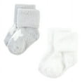 thumbnail image 3 of Hudson Baby Infant Boy Cozy Chenille Newborn and Terry Socks, Blue Star, 6-12 Months, 3 of 6