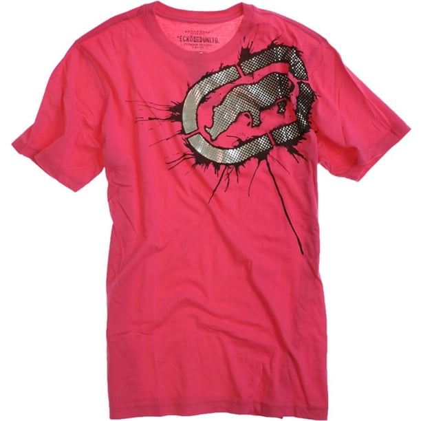 Ecko Unltd. Camiseta gráfica Drip D Rhino para hombre, rosa, XXL