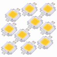 thumbnail image 1 of 10Pcs 10W LED SMD Chip COB DC 9‑10V For Lamp Flood Light Bulb Replacement Warm White, 1 of 2