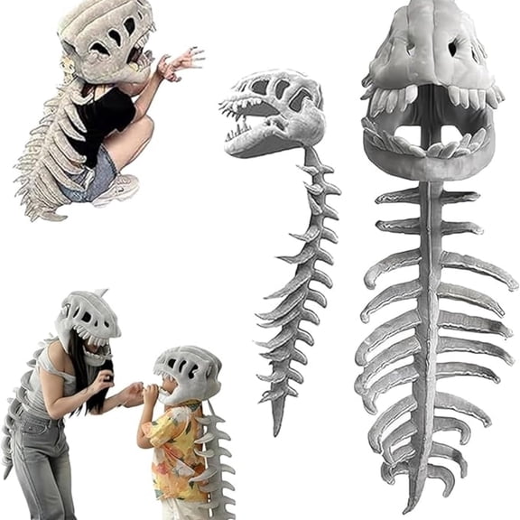 My Cozy Dino Plush Costume with Dino Hood, Dinosaur Plush Wearable for Kids, MyCozy Cozy Dino Costume for Dress-Up Play