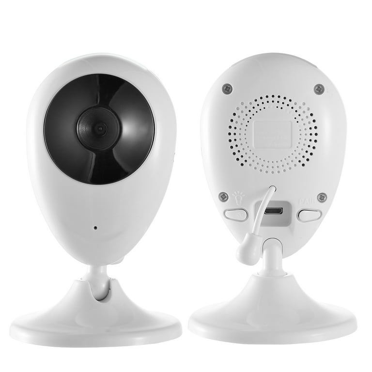  Monitor de video, cámara de intercomunicador de 2 vías con  temperatura para bebés, 720P compatible con niños y mascotas, regulaciones  de Estados Unidos : Bebés