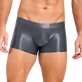 thumbnail image 3 of Traje de baño para hombre, calzoncillos tipo bóxer brillantes, ropa interior de tiro bajo, ropa interior para Fiesta EN LA Piscina, pantalones cortos de voleibol para nadar, ropa de playa, 3 of 5