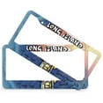 thumbnail image 2 of License Plate Cover Long Island Iced Tea Standard Car Tag Cover Holder 2 Pieces Classic Cocktail Stainless Aluminum License Plate Frames for Women, 2 of 6