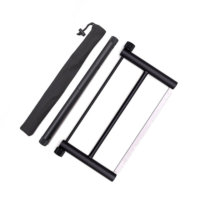RBCKVXZ Sierra plegable para acampar al aire libre, sierra para leña, sierra para barbacoa, sierra para talar, sierra de arco portátil de liberación rápida, sierra de supervivencia, herramientas para
