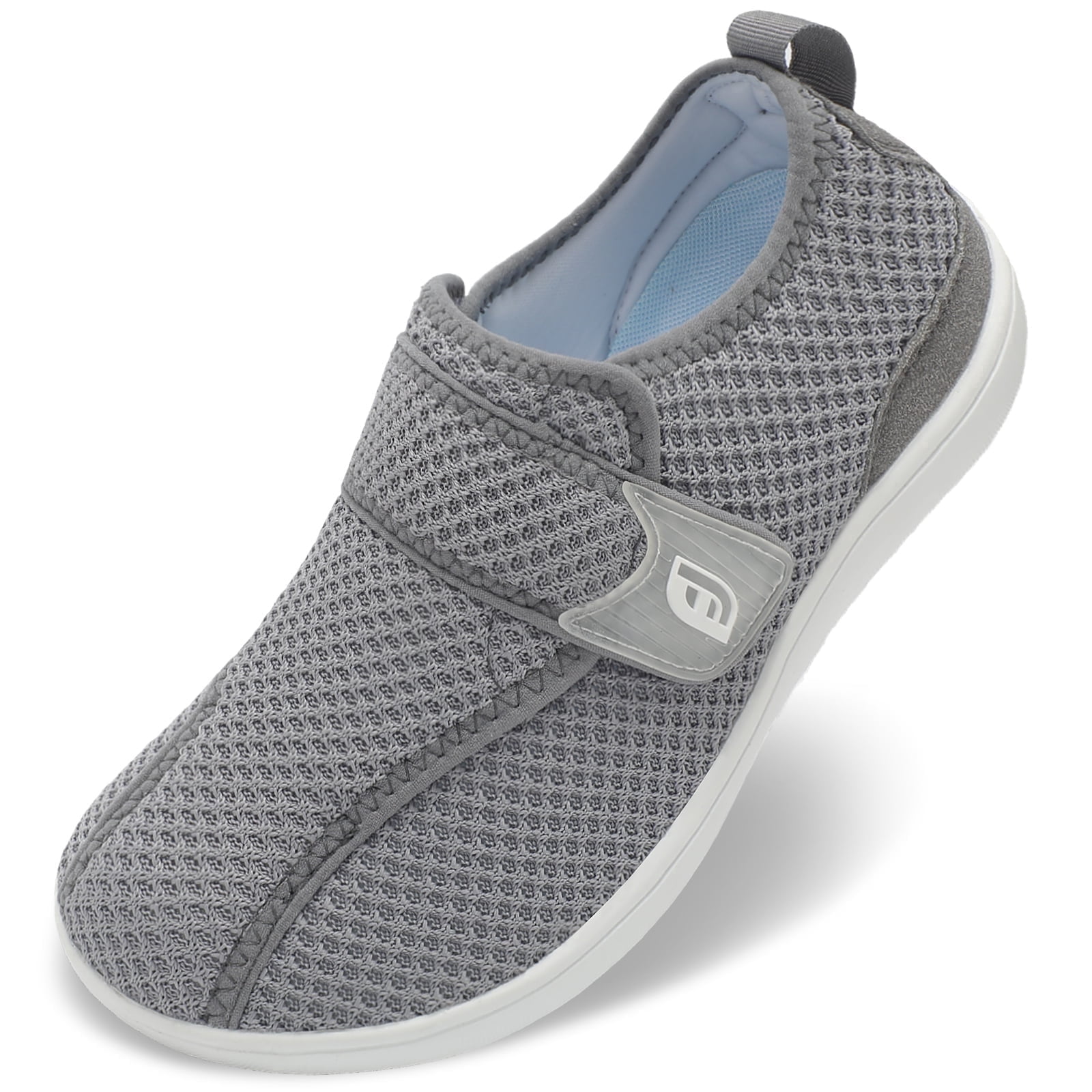 Barerun Women Men Walking Shoes Comfortable Flats,Wide,Non Slip, Diabetic Friendly