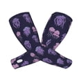 thumbnail image 2 of Sun Protection Arm Sleeves For Men Women, Sketch Jellyfish Sleeves To Cover Arms With Thumb Hole Cooling Sleeve, 2 of 2