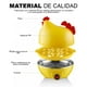 thumbnail image 4 of Vaporera De Verduras Y Hervidor De Huevos Portatil Kimhi Hervidora Electrica 350w Multifunción Capacidad De 7 Huevos Apagado Automático Con Forma De Gallina Color Amarillo, 4 of 6