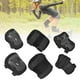 thumbnail image 5 of Conjunto de equipo de protección para patines de ruedas engrosados, rodilleras, coderas, guantes para adultos (negro) YUNYI BRAND  Deportes, 5 of 8