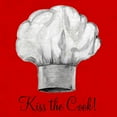 thumbnail image 2 of Ritter, Gina 26x26 White Modern Wood Framed Museum Art Print Titled - Kiss the Cook, 2 of 4