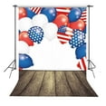 thumbnail image 1 of XDDJA Tissu Polyester 5x7ft Coloré Ballons Photographie Fond Enfants Photo Accessoires Studio Fond, 1 of 2