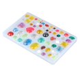 thumbnail image 1 of QualitChoice Silicone Jewelry Casting Molds 65 Cavity Casting Mold Kit Crystal Epoxy Tools for DIY Keychain Craft Jewelry, 1 of 6
