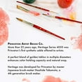 thumbnail image 5 of Princeton Brush Heritage Synthetic Sable Watercolor & Acrylic Brush, Round, 2, 5 of 7
