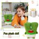 thumbnail image 2 of Green Onion Stuffed Animals Toy, Green Onion Plushies, Green Onion Cute Plushies, Green Onion Stuffed Toys Bedtime Friend Christmas Gifts for Girls Boys Kids Children, 2 of 4