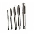 thumbnail image 3 of MasteelfCA 5pcs M5 M8 HSS Spiral Point Machine Screw Plug Tap Set Metric Straight Flute Thread Hand Tool, 3 of 7