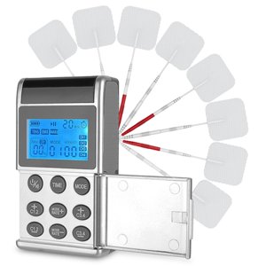 4 Channel TENS Unit Muscle Stimulator Rechargeable Digital TENS Muscle Massager with 48 Modes 20