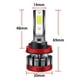 thumbnail image 4 of Faro LED azul H8/H11 de 60 W, 6000 LM, 8000 K, kit de conversión de repuesto de halógeno para luz de cruce ajustable de 360°, 4 of 5