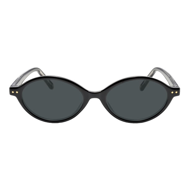 Gafas de sol TIJN Olisa Retro Ovaladas Polarizadas UV400 Negro/Gris