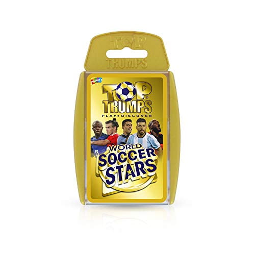 Top Trumps World Soccer Stars Card Game Walmart Canada