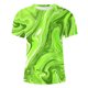 thumbnail image 4 of Camisas de Manga Larga para Hombres Blusa de Cuello Redondo de Impresión Cómoda, Camisa Casual de Poliéster para Uso Diario, de Fiesta Y de Primavera de Verano, 4 of 5