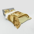 thumbnail image 3 of Ambesonne Landscape Bedding Set 3 Pcs, Old Cultural Heritage, Twin, Cream, 3 of 3