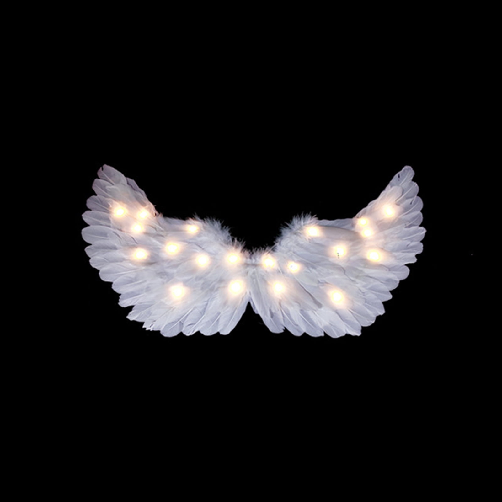 Asdomo Angel Up Angel Wings With Led Lights,Kids Costume Christmas Eve,Party - Walmart.com