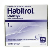 Habitrol Nicotine 1mg Lozenge MINT Flavor (216 Count)