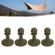 thumbnail image 4 of Lightning Proof Cap, Anti Thunder Protection Cover Anti Static Insulation Corrosion Resistance Simulate Chess Pieces 4Pcs For Camping Tent Poles ANGGREK Ocean Broad Surfboard Fins, 4 of 8