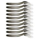 thumbnail image 1 of Naiovety 10 Uds. De cebos blandos, señuelo de pesca de Anguila de PVC pequeño, aparejos vívidos, accesorios para peces, equipo de bagre de Pescar Plata, 1 of 6