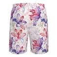 thumbnail image 6 of Naloa Lilies Flowers Men's Beach Shorts, Surfing shorts, Swim trunks, Quick Dry Swim Trunks for Surfing Beach Fun - X-Large, 6 of 9