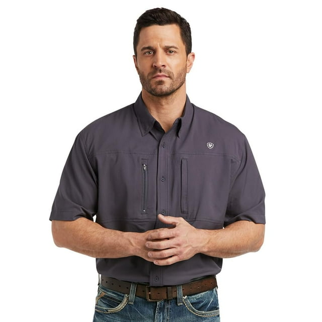 Camisa ARIAT Venttek Classic Fit Negra para Hombre Talla 1 SM