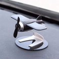 thumbnail image 1 of Ornament Dashboard Aircraft Ornament Solar Rotation Car Air Freshener Aromatherapy Diffuser Perfume Decoration for Office Home, 1 of 5