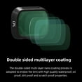 thumbnail image 1 of Aluminum Alloy Camera Lens Filter Replacement Drone Filter for DJI Mini 3 Pro, 1 of 7