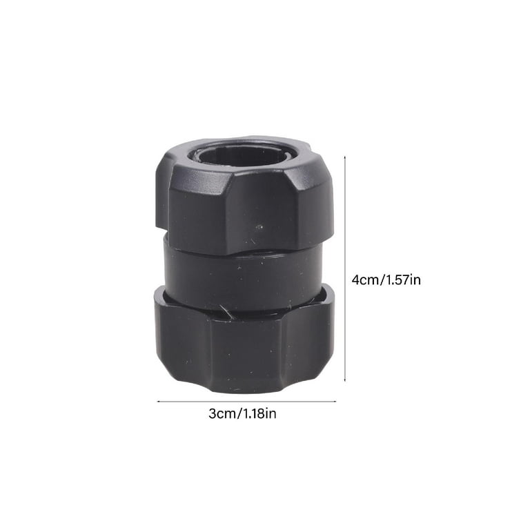 17mm Female To Female Ball Head Adapter Mount For Phone Tablet Camera 360 Rotation Car Live Streaming Desktop