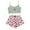 A163-Light Green, variant on Pajamas for Women 2 Piece Women's Summer Cute Printed Sleeveless Tank Tops Cami Top And Shorts Pajamas Set Sleepwear Trendy Nightwear Jammies