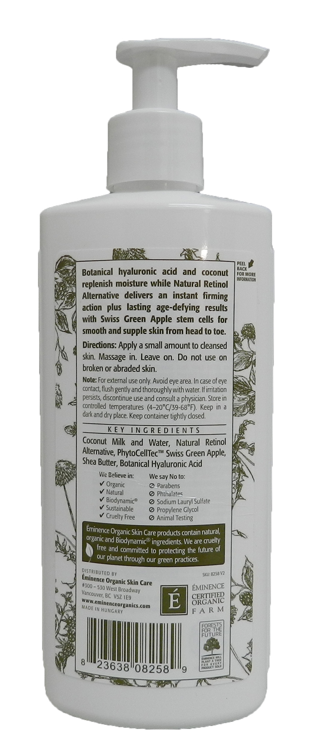 Eminence Eminence Coconut Firming Body Lotion, 8.4 Oz