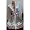 thumbnail image 2 of Femmes Satin de Soie Robe Pyjama Robe de Mariée Robe de Nuit Robe Dentelle Homewear, 2 of 3