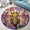 Honey Bee1, variant on Round Rug, Octopus1 Soft Washable Carpet, Non-Slip Floor Mat for Living Room Bedroom Home Decor 24 Inch