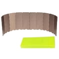 thumbnail image 4 of Estufa de Camping Cola Parabrisas Estufa Plegable Bloqueador de Viento 84cmx24cm, 4 of 8