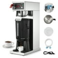 thumbnail image 1 of VEVOR Commercial Drip Coffee Maker, 16-17 Cups Machine with 2.5 L Thermal Carafe, Keep Warm for 4 Hours, Stainless Steel Brewer with Auto Water Filling, 1 of 9