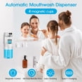 thumbnail image 2 of Dispensador automático de enjuague bucal YenLove con 600 ml y 4 tazas, 2 of 7