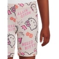 thumbnail image 4 of 365 Kids from Garanimals Girls Hello Kitty Print Bermuda Shorts, Sizes 4-10, 4 of 5